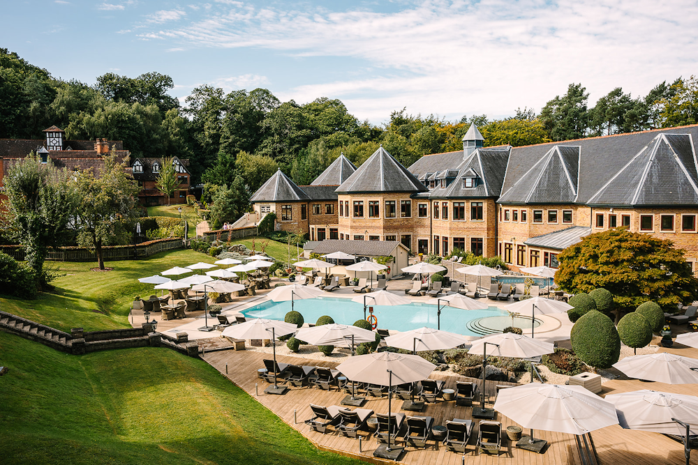 Pennyhill Park pool